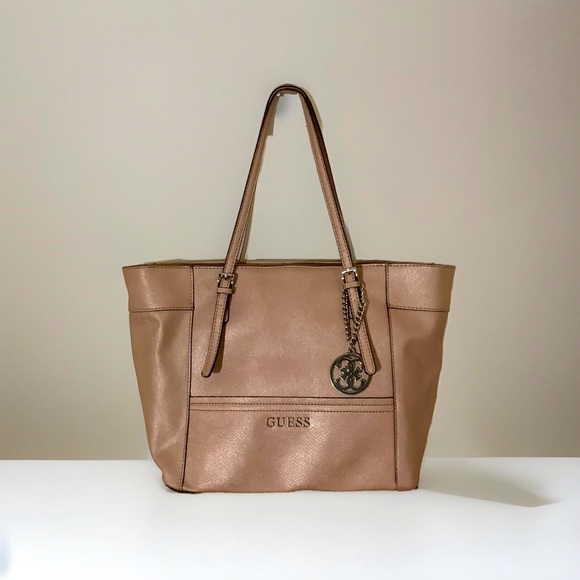 Guess Handbags - GUESS Rose Gold Purse